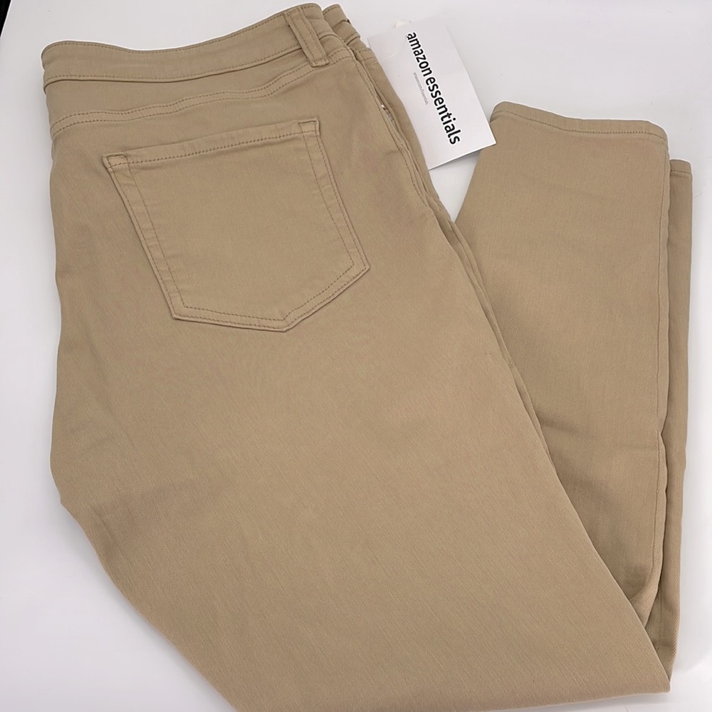 Amazon Essentials Women’s Skinny Jeans in Khaki